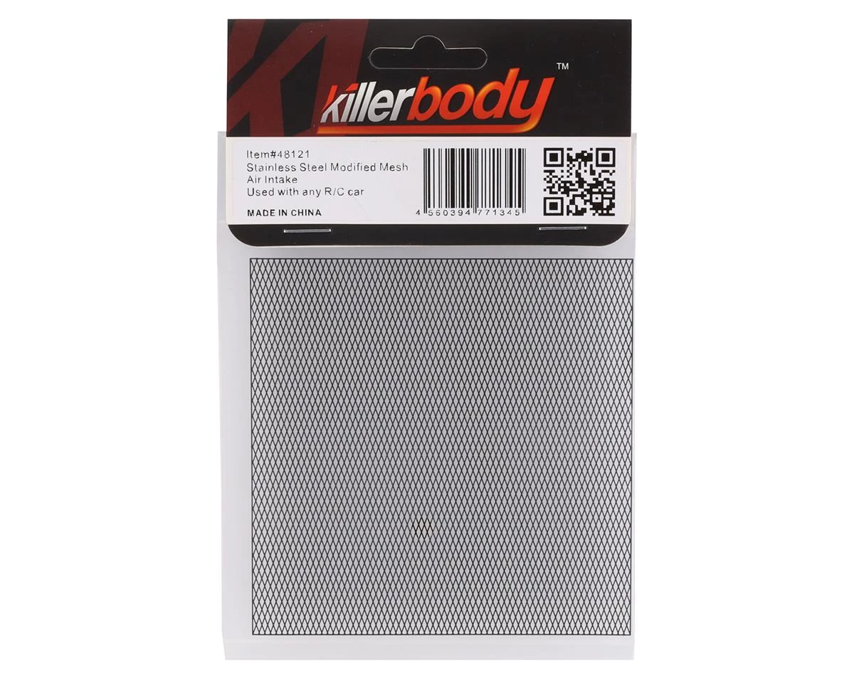 Killerbody Stainless Steel Grille Mesh (Diamond Cut) 4 Killerbody Stainless Steel Grille Mesh (Diamond Cut) - Image 2