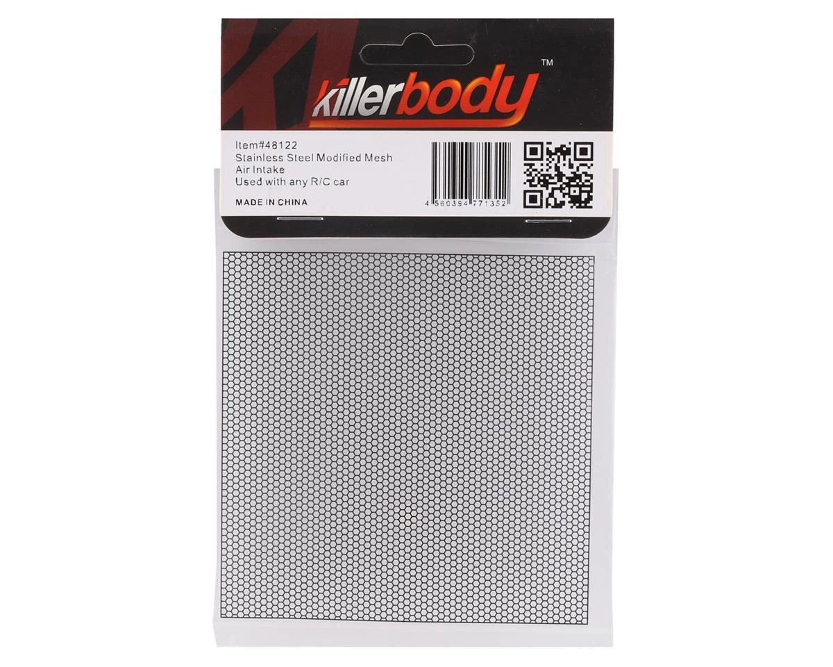 Killerbody Stainless Steel Grille Mesh (Honeycomb Cut) 4 Killerbody Stainless Steel Grille Mesh (Honeycomb Cut) - Image 2