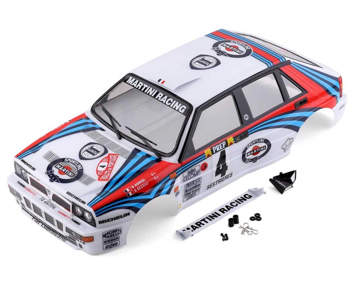 Killerbody Lancia Delta HF Integrale PrePainted 1/10 Rally Body (Martini Racing) 3 Killerbody Lancia Delta HF Integrale PrePainted 1/10 Rally Body (Martini Racing)