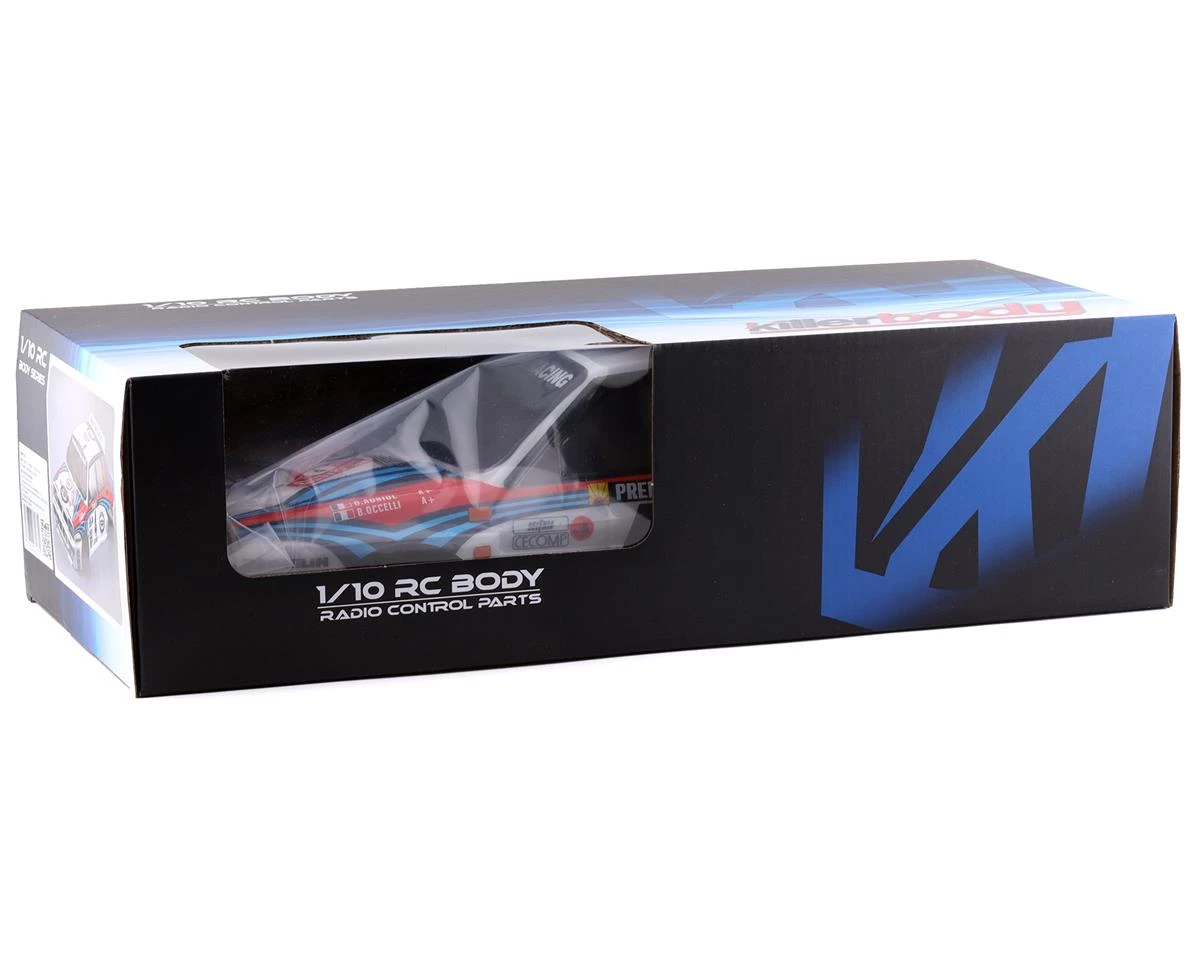 Killerbody Lancia Delta HF Integrale PrePainted 1/10 Rally Body (Martini Racing) 4 Killerbody Lancia Delta HF Integrale PrePainted 1/10 Rally Body (Martini Racing) - Image 2