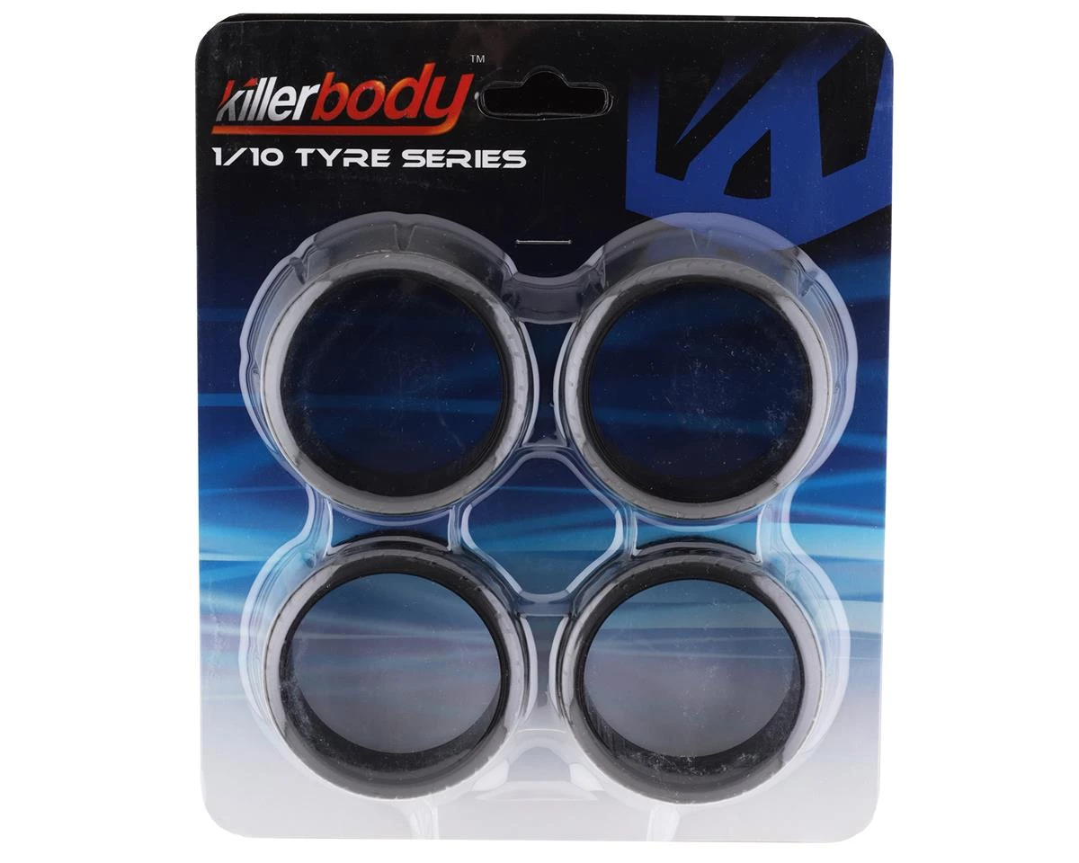 Killerbody 1/10 ABS Slick Drift Tire Set (4) 4 Killerbody 1/10 ABS Slick Drift Tire Set (4) - Image 2
