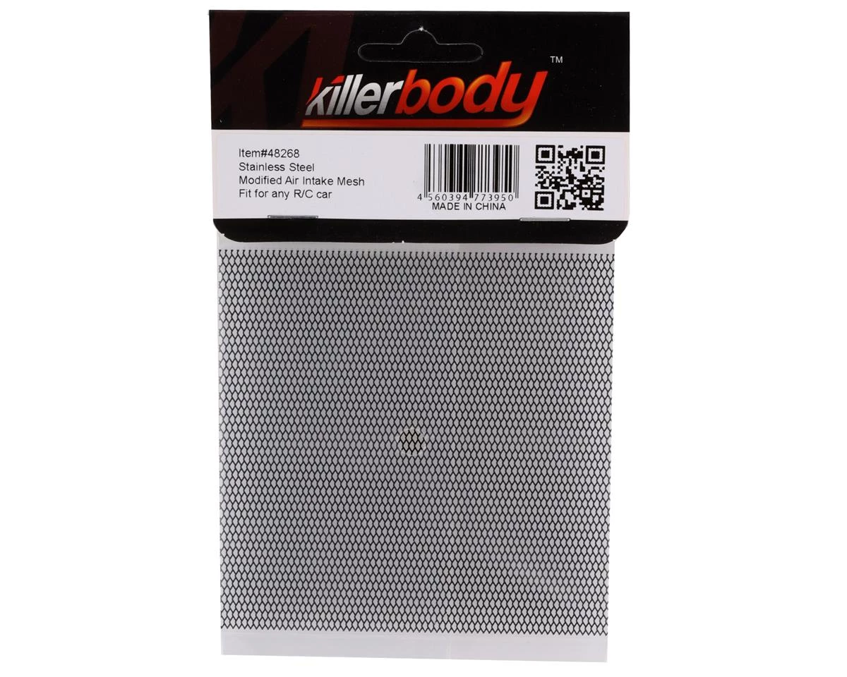 Killerbody Stainless Steel Grille Mesh (Black) (Diamond) 4 Killerbody Stainless Steel Grille Mesh (Black) (Diamond) - Image 2