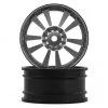 Killerbody 10-Spoke Aluminum On-Road Wheels (Silver/Black) (2) (3mm Offset) w/12mm Hex -Pro Boat  Sales Shop klr 48491sil