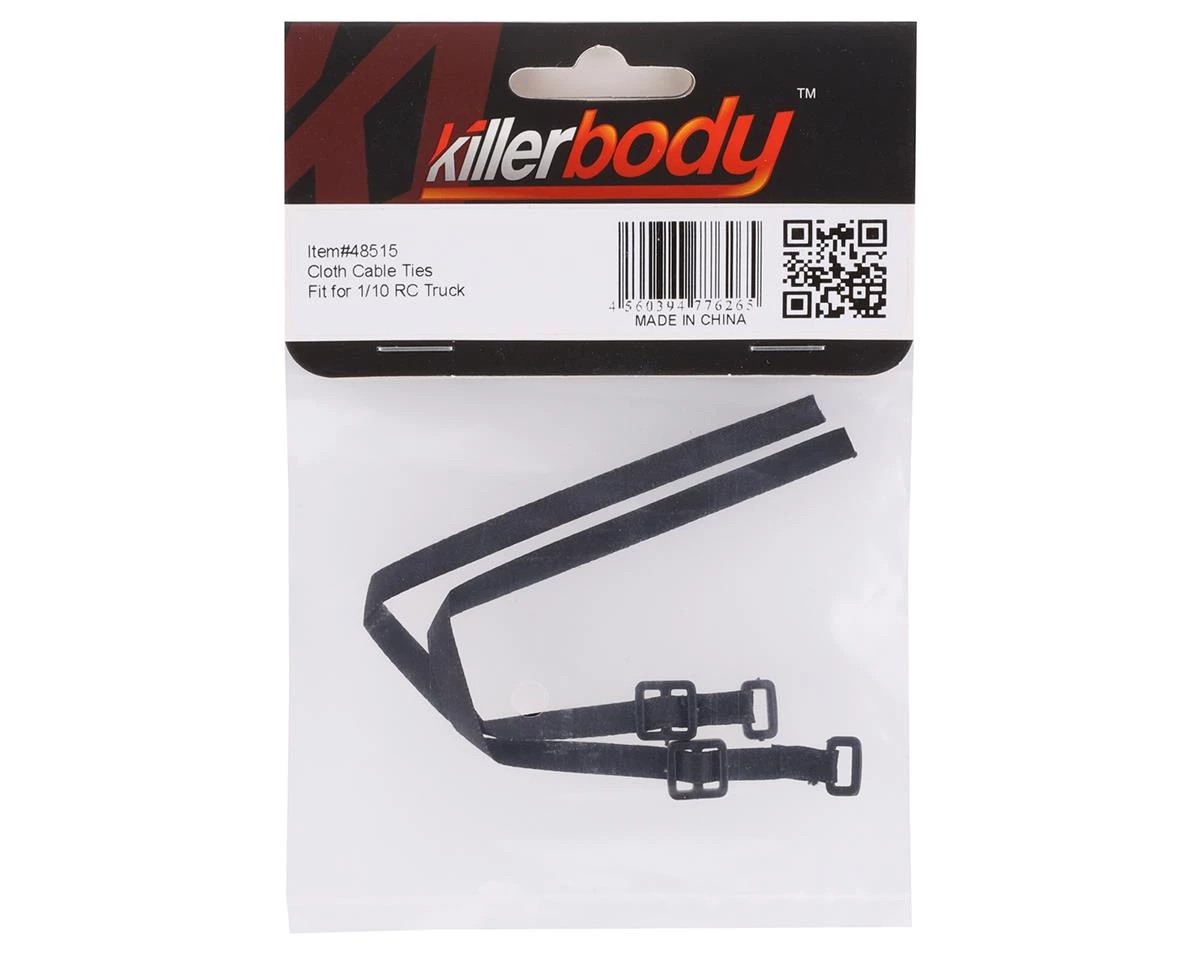 Killerbody 160mm Cloth Tie Down Straps (2) 4 Killerbody 160mm Cloth Tie Down Straps (2) - Image 2