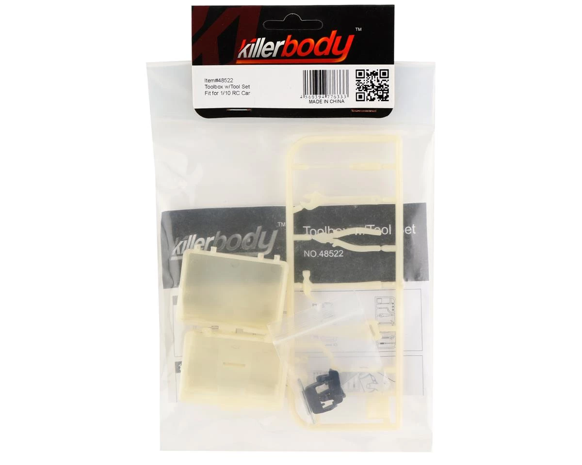 Killerbody 1/10 Toolbox Kit w/Tools (Micro Scale Accessory) 4 Killerbody 1/10 Toolbox Kit w/Tools (Micro Scale Accessory) - Image 2