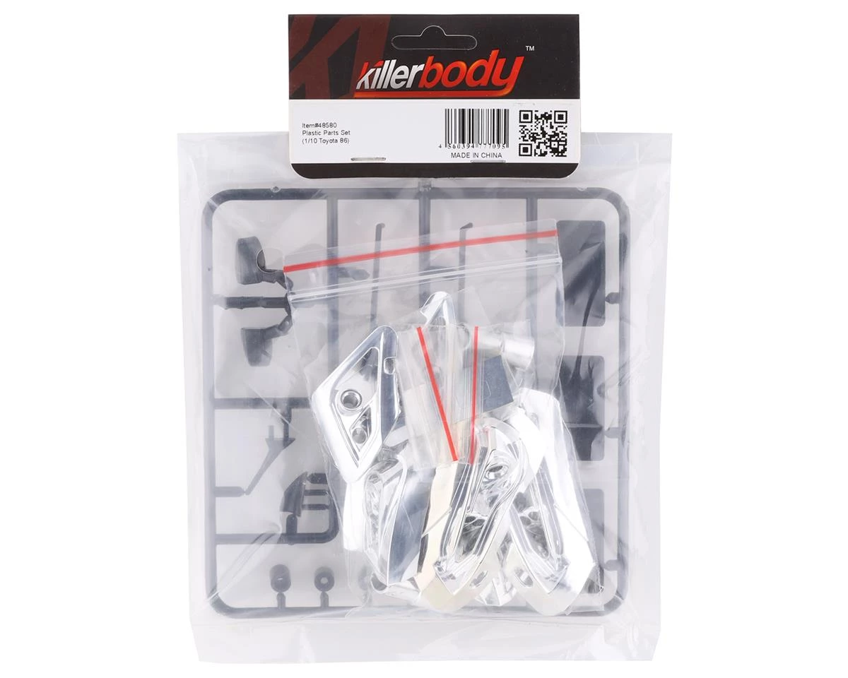 Killerbody Toyota 86 Molded Parts Set 4 Killerbody Toyota 86 Molded Parts Set - Image 2