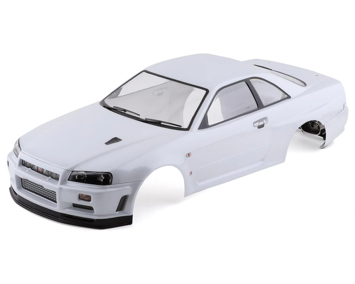 Killerbody Nissan Skyline R34 Pre-Painted 1/10 Touring Car Body (Pearl White) 3 Killerbody Nissan Skyline R34 Pre-Painted 1/10 Touring Car Body (Pearl White)