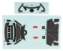 Killerbody Lexus RC F Wide Body Kit (Clear) 10 Killerbody Lexus RC F Wide Body Kit (Clear) -Pro Boat Sales Shop klr 48659 3