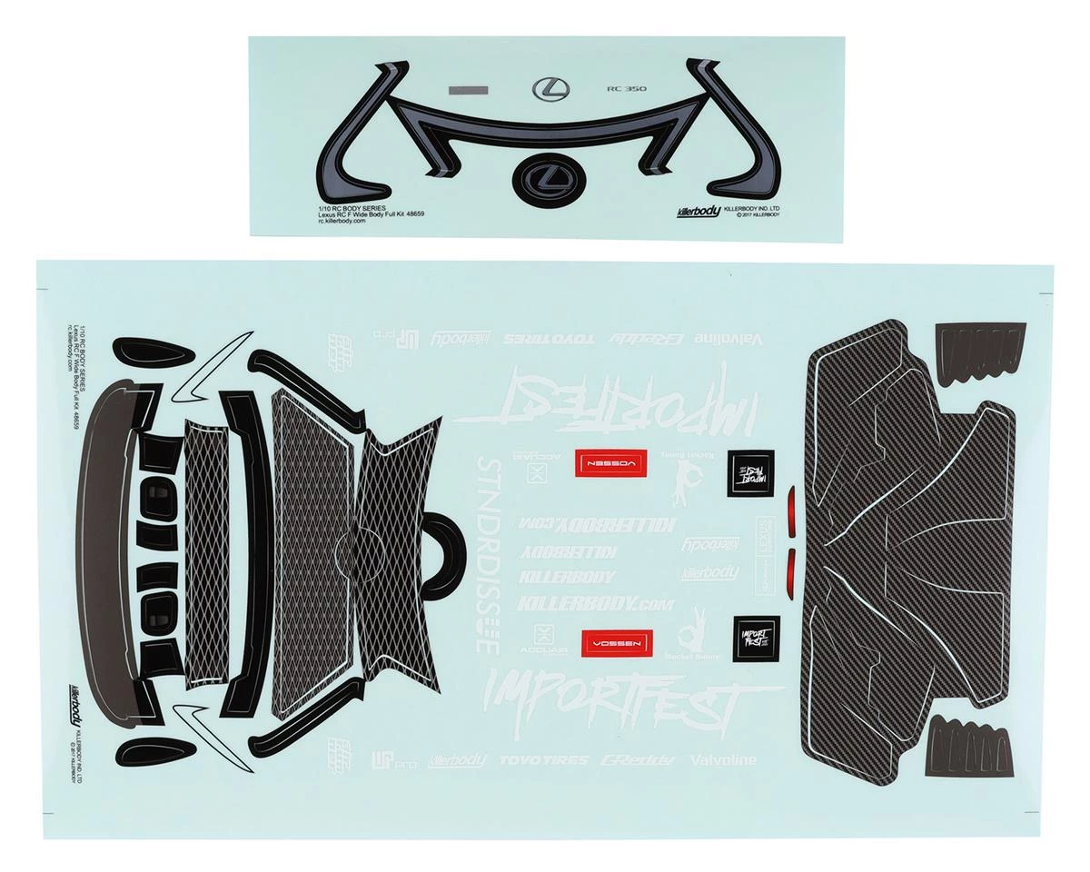 Killerbody Lexus RC F Wide Body Kit (Clear) 6 Killerbody Lexus RC F Wide Body Kit (Clear) - Image 4