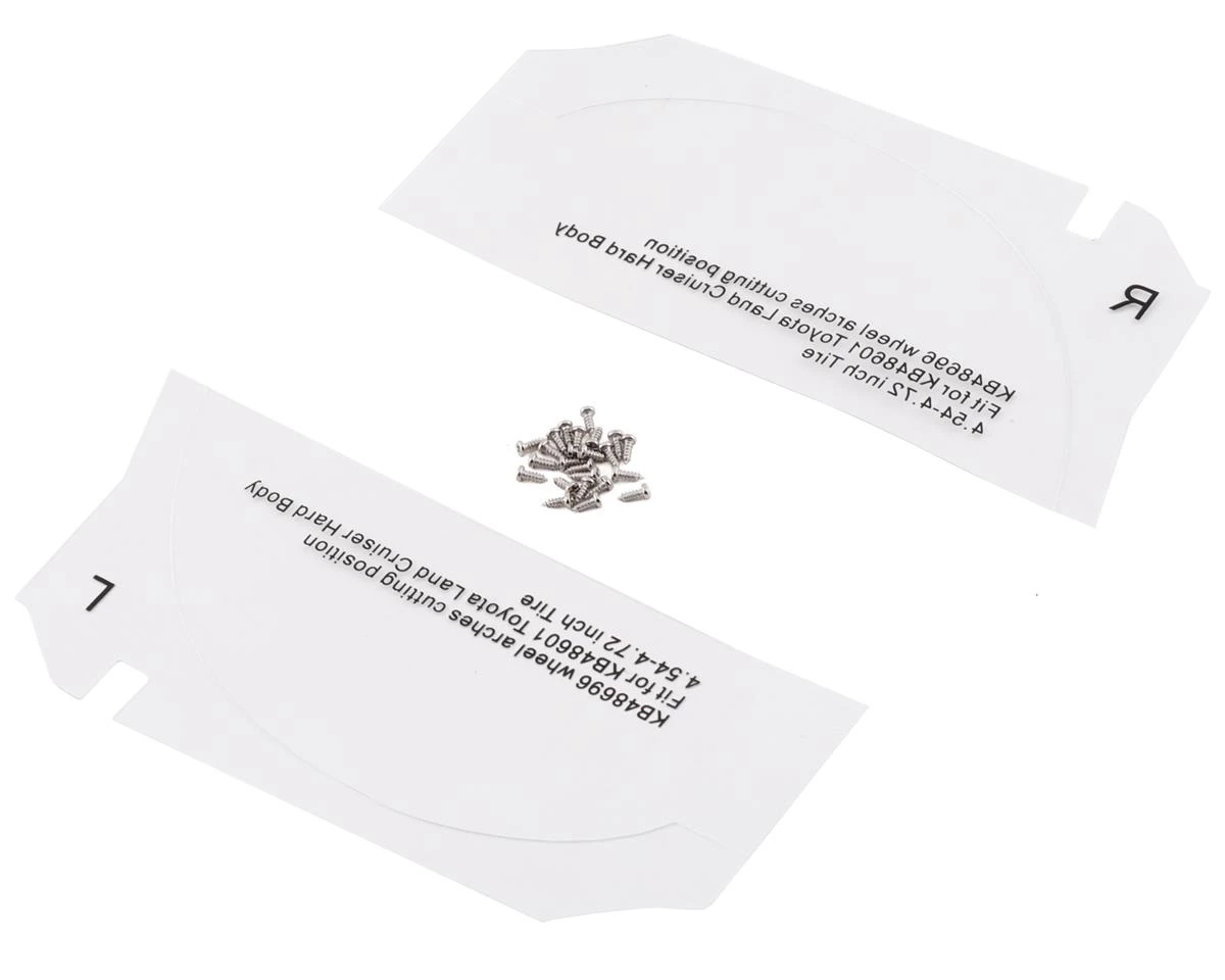 Killerbody LC70 Front Wheel Arch Set (2) (4.72" Tire) 4 Killerbody LC70 Front Wheel Arch Set (2) (4.72" Tire) - Image 2