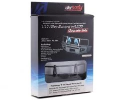 Killerbody Traxxas TRX-4 LC70 Aluminum Front Bumper w/LED Set (Black) -Pro Boat  Sales Shop klr 48718 2