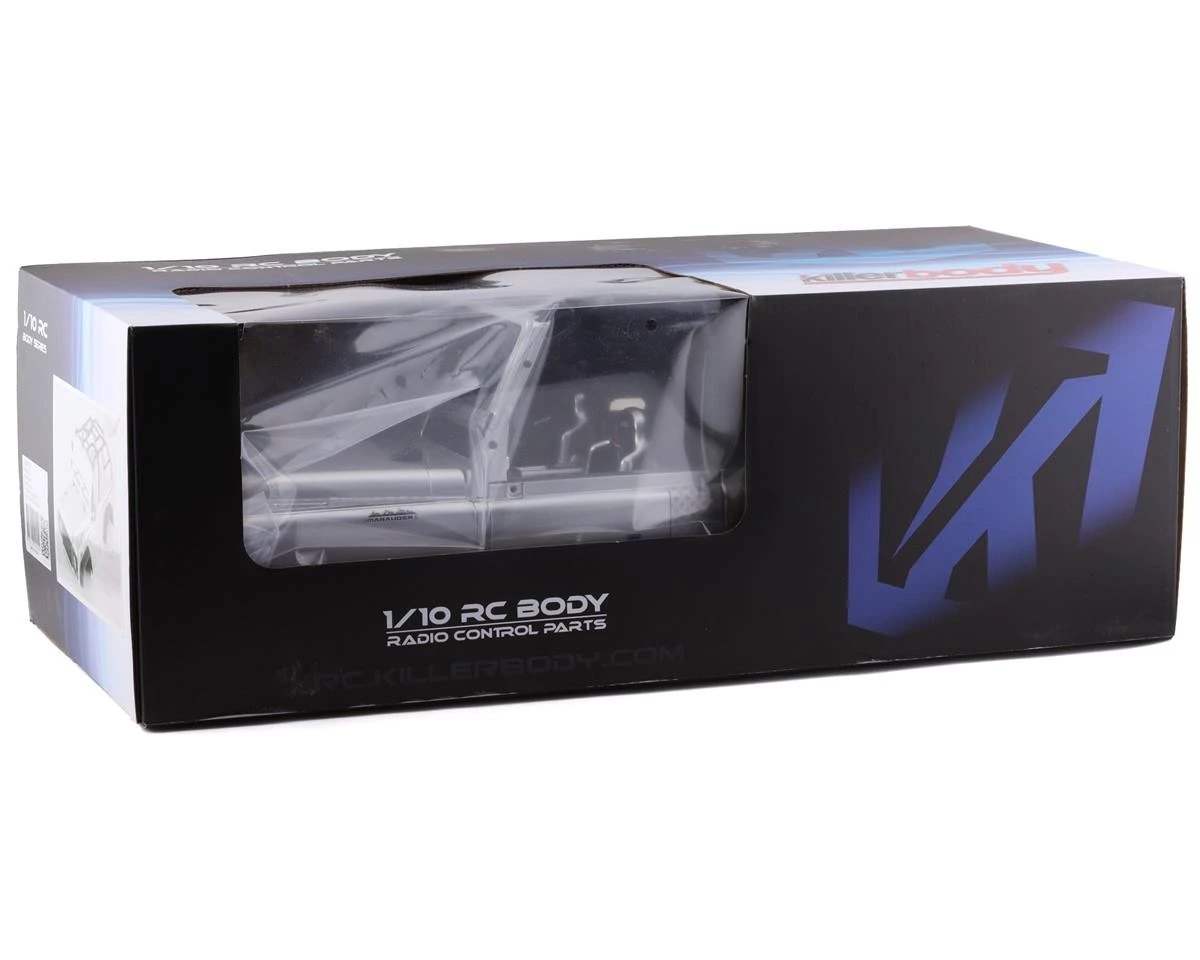 Killerbody MARAUDER II Pre-Painted 1/10 Rock Crawler Body (Silver) (TRX-4) (323mm Wheelbase) 6 Killerbody MARAUDER II Pre-Painted 1/10 Rock Crawler Body (Silver) (TRX-4) (323mm Wheelbase) - Image 4