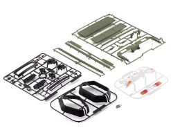 Killerbody Toyota Land Cruiser LC70 Painted 1/10 Crawler Hard Body Kit (TRX-4) (Matte Green) (323mm Wheelbase) -Pro Boat  Sales Shop klr 48733 3