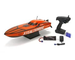 Pro Boat Stealthwake 23 Deep-V RTR Boat w/Pro Boat 2.4GHz Radio, Battery & Charger 13 Pro Boat Stealthwake 23 Deep-V RTR Boat w/Pro Boat 2.4GHz Radio, Battery & Charger -Pro Boat Sales Shop prb08015 5