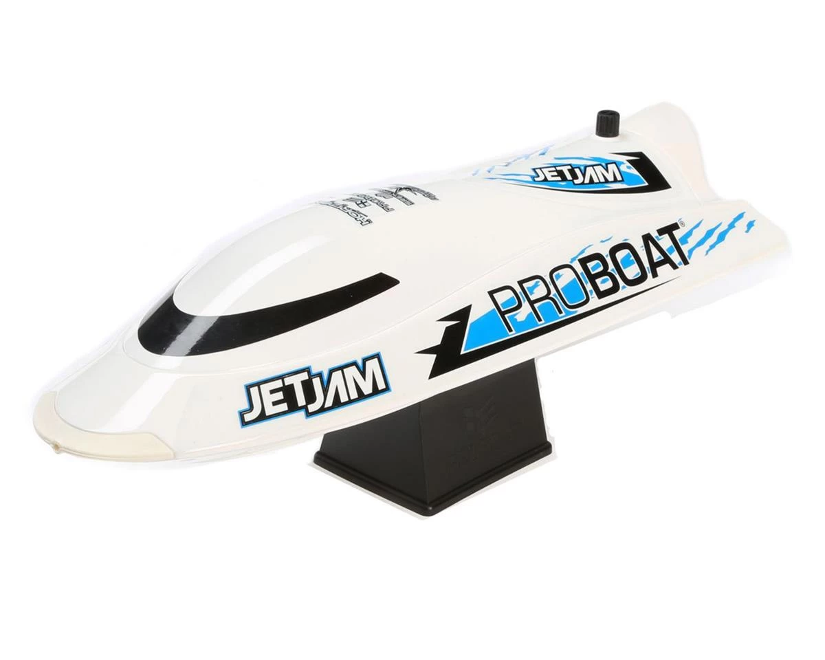 Pro Boat Jet Jam 12 Inch Pool Racer RTR Electric Boat (White) w/2.4GHz Radio, Battery & Charger 2 Pro Boat Jet Jam 12 Inch Pool Racer RTR Electric Boat (White) w/2.4GHz Radio, Battery & Charger