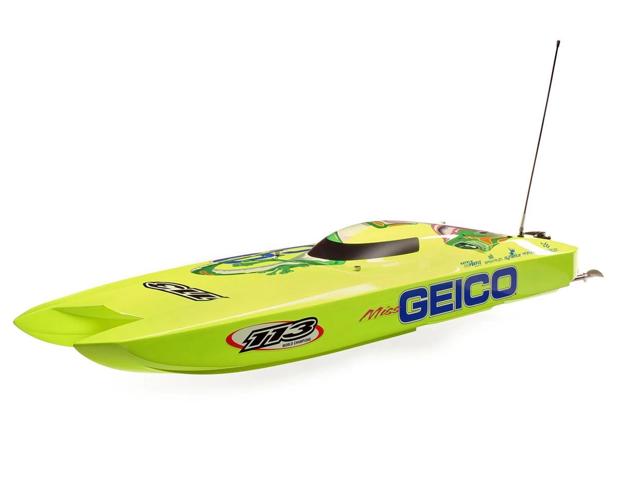 Pro Boat Miss GEICO Zelos 36" Twin RTR 6S Brushless Catamaran Boat w/SLT3 2.4GHz Radio 3 Pro Boat Miss GEICO Zelos 36" Twin RTR 6S Brushless Catamaran Boat w/SLT3 2.4GHz Radio