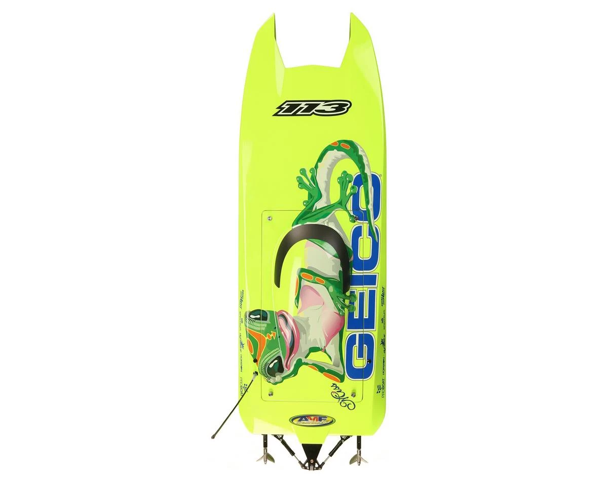 Pro Boat Miss GEICO Zelos 36" Twin RTR 6S Brushless Catamaran Boat w/SLT3 2.4GHz Radio 7 Pro Boat Miss GEICO Zelos 36" Twin RTR 6S Brushless Catamaran Boat w/SLT3 2.4GHz Radio - Image 5