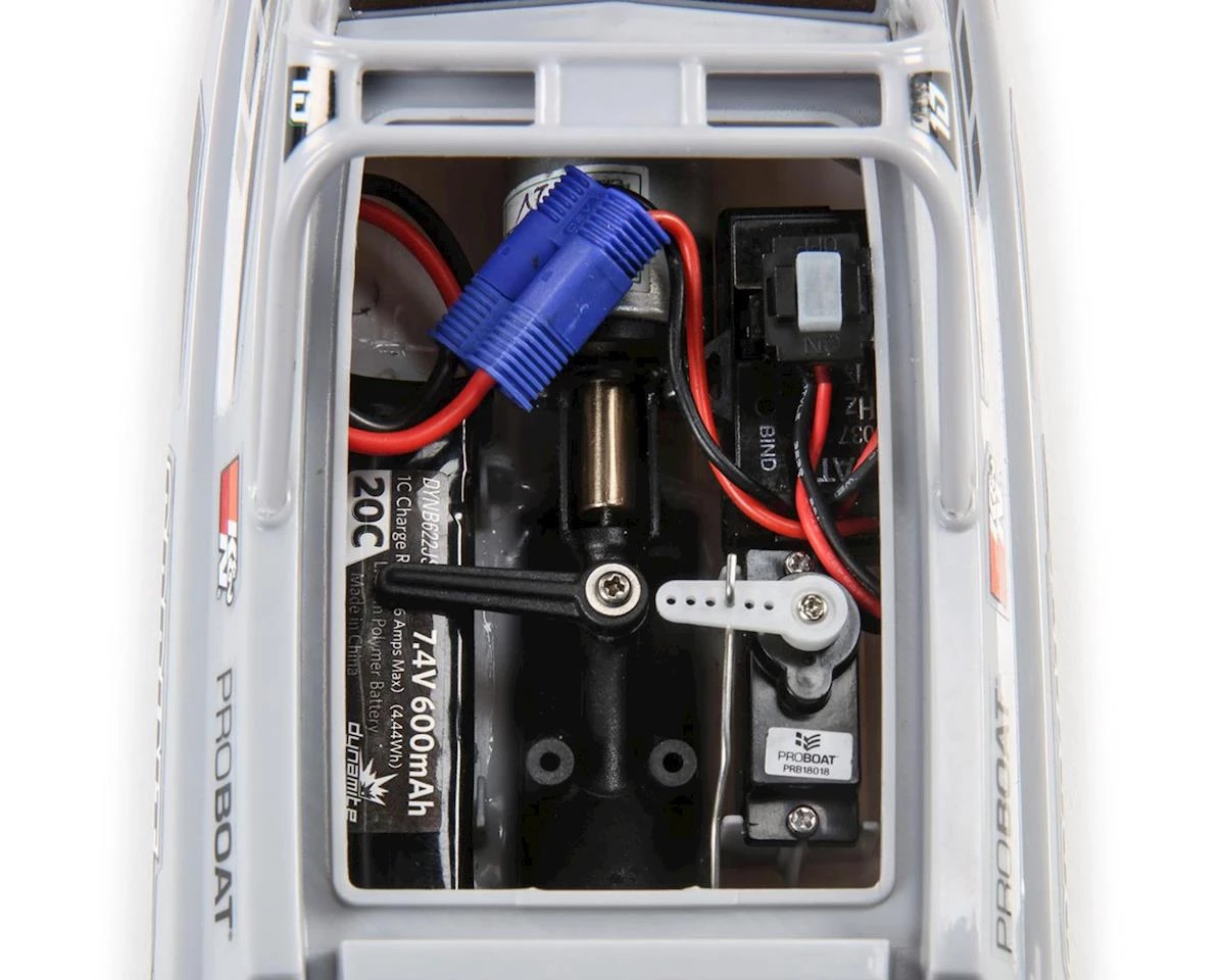 Pro Boat Sprintjet 9 Inch Self-Righting RTR Electric Jet Boat (Silver) w/2.4GHz Radio, Battery & Charger 4 Pro Boat Sprintjet 9 Inch Self-Righting RTR Electric Jet Boat (Silver) w/2.4GHz Radio, Battery & Charger - Image 2